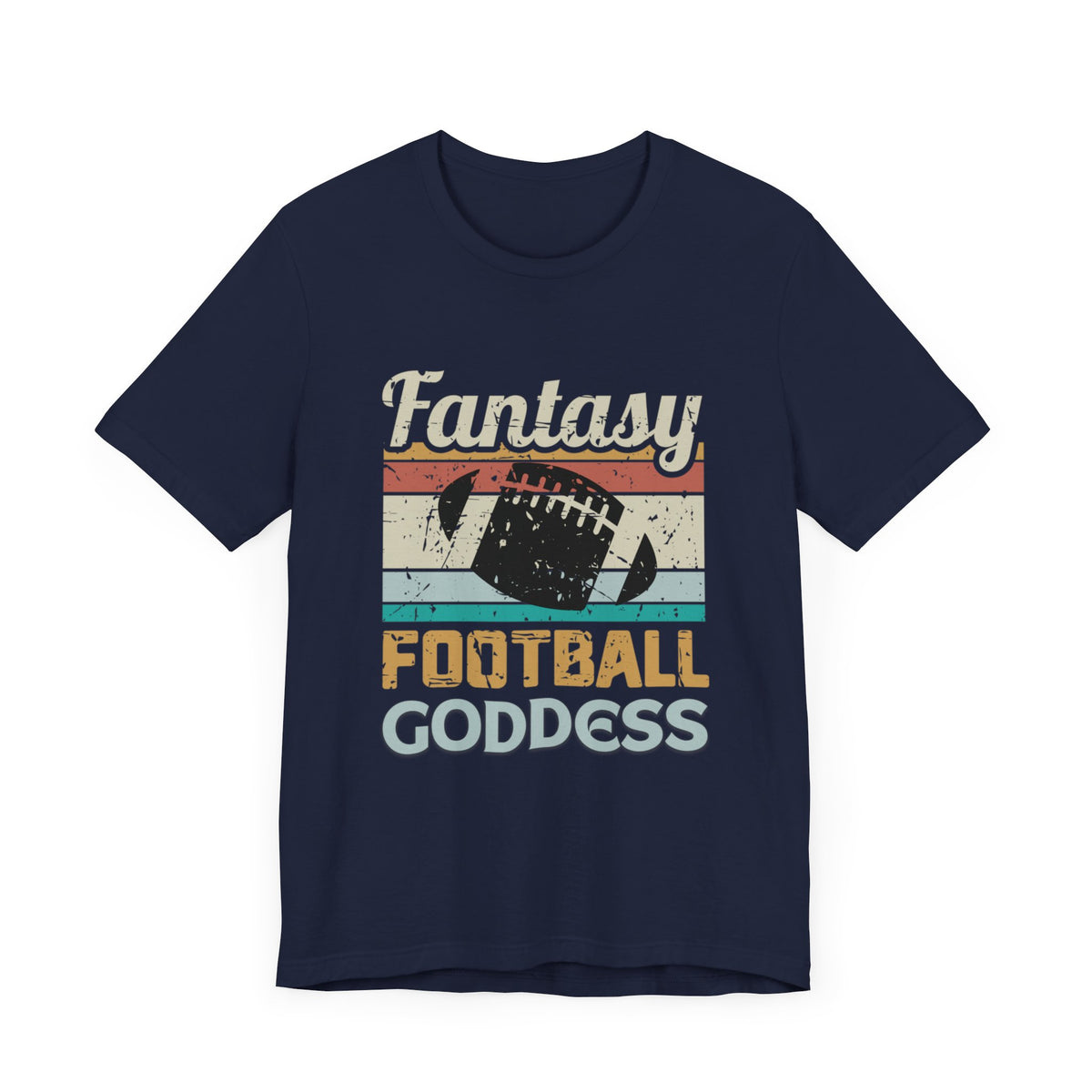 Fantasy Football Goddess Unisex Jersey Short Sleeve Tee - Tshirt Quest