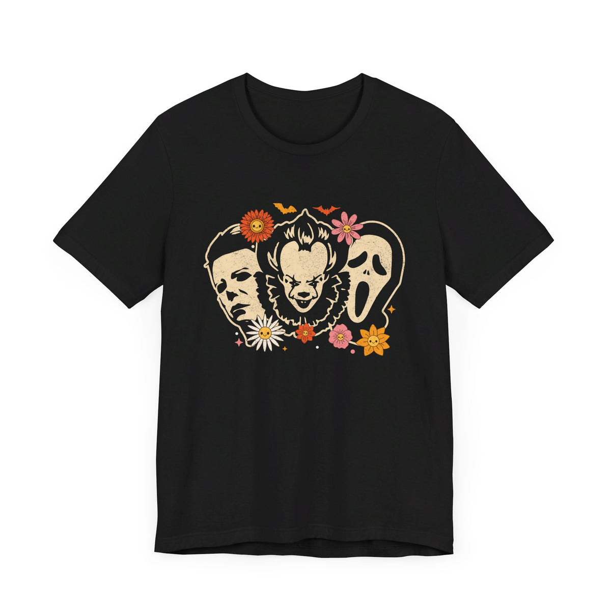 Halloween Ghost Face Costume Tee