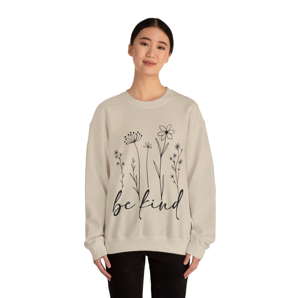 Be Kind Crewneck Sweatshirt - Unisex Heavy Blend