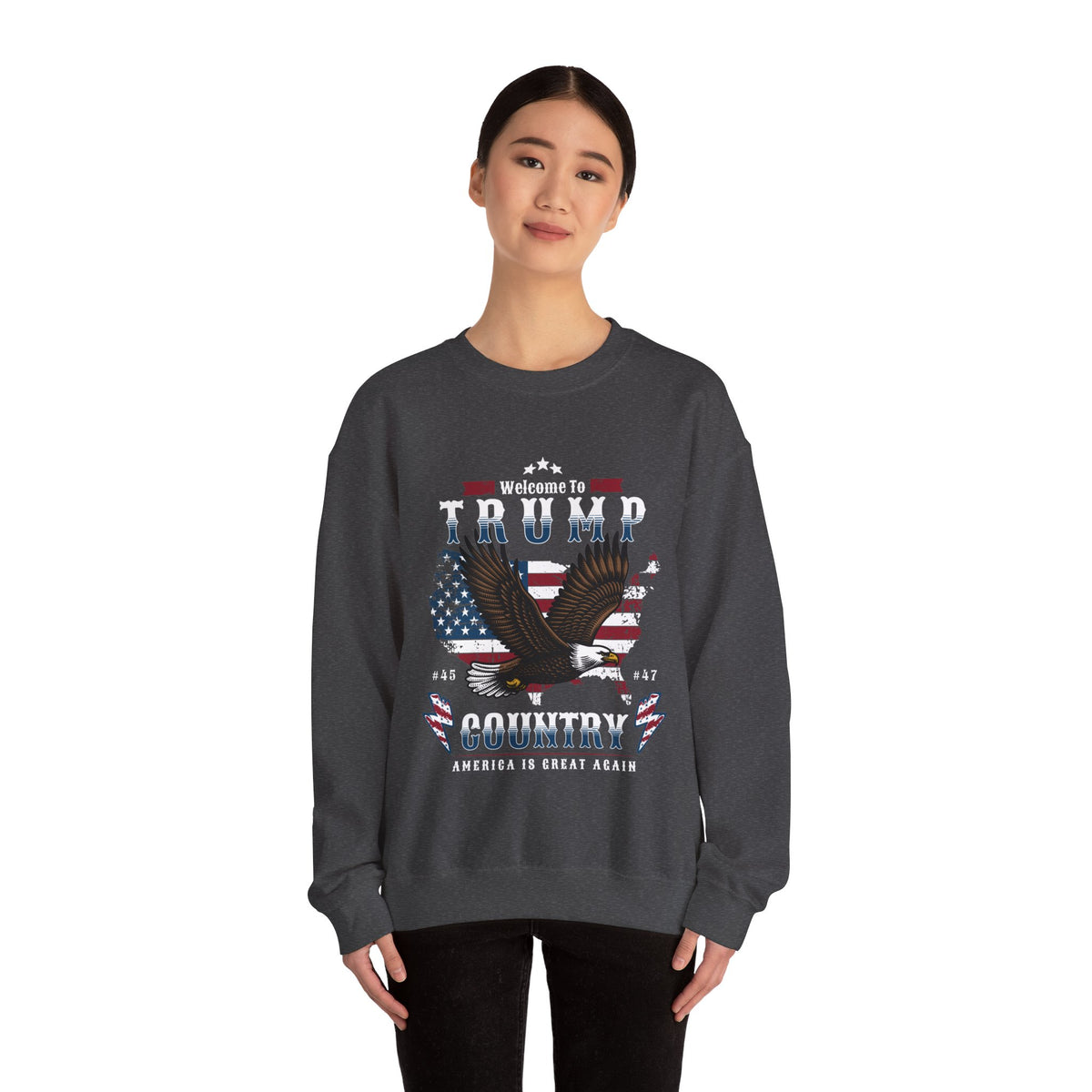 Welcome Trump Country America Is Great Again Sweatshirt