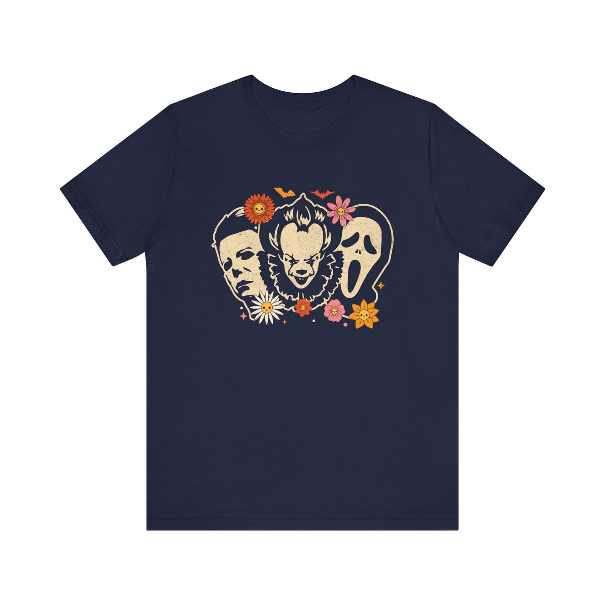 Halloween Ghost Face Costume Tee