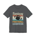 Fantasy Football Goddess Unisex Jersey Short Sleeve Tee - Tshirt Quest