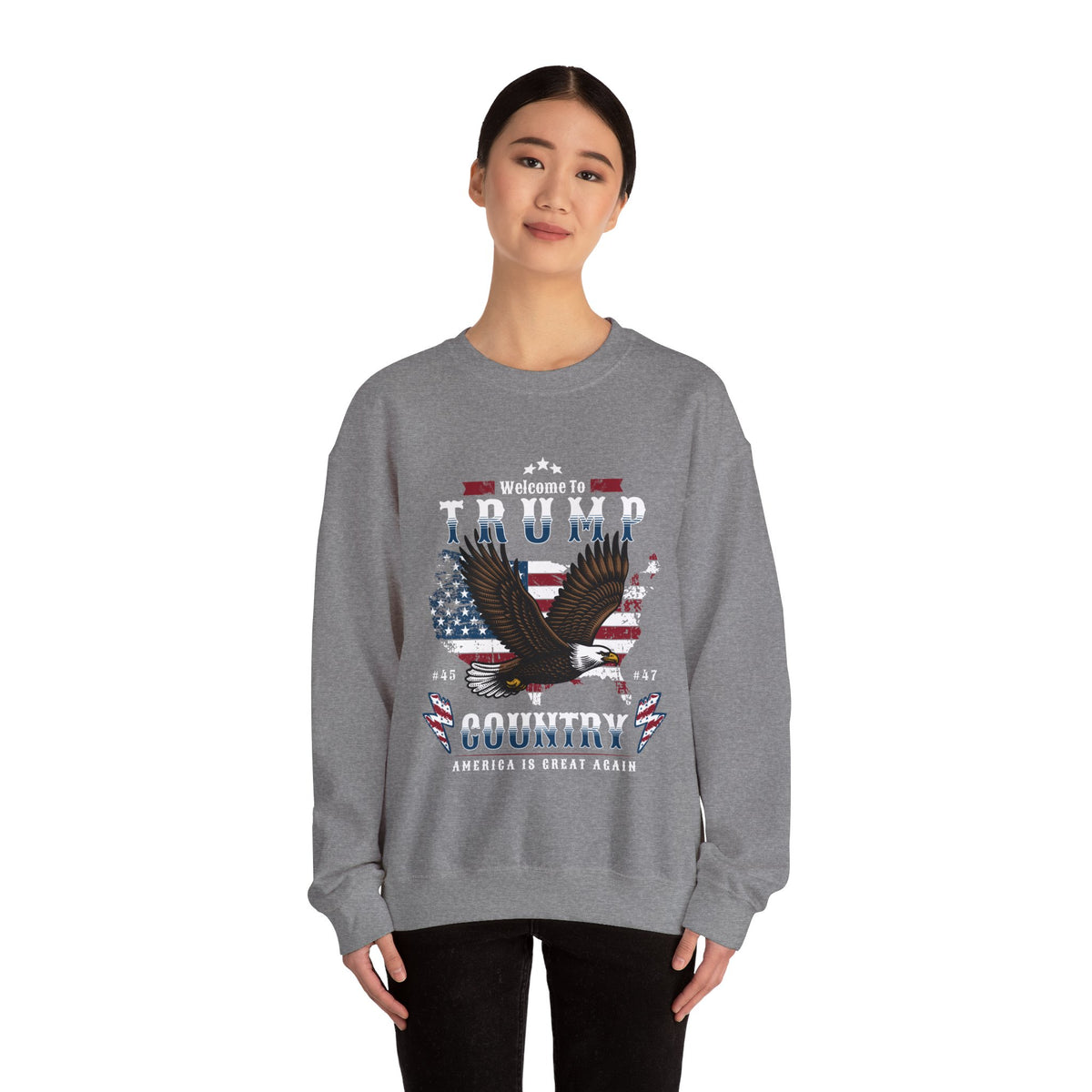 Welcome Trump Country America Is Great Again Sweatshirt