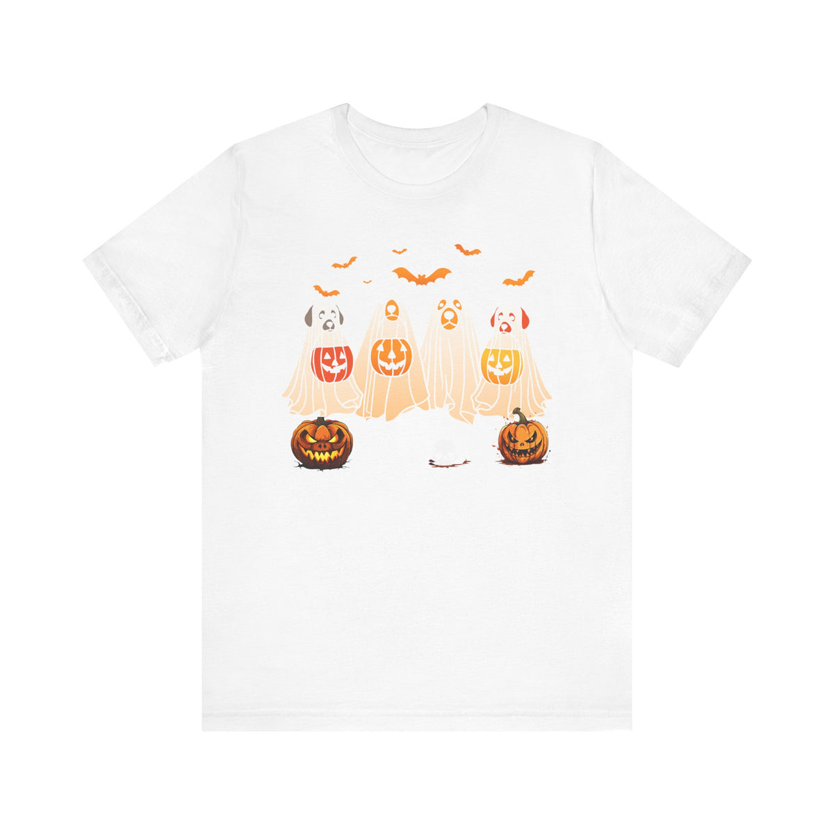 Dog Pumpkin Halloween Tee