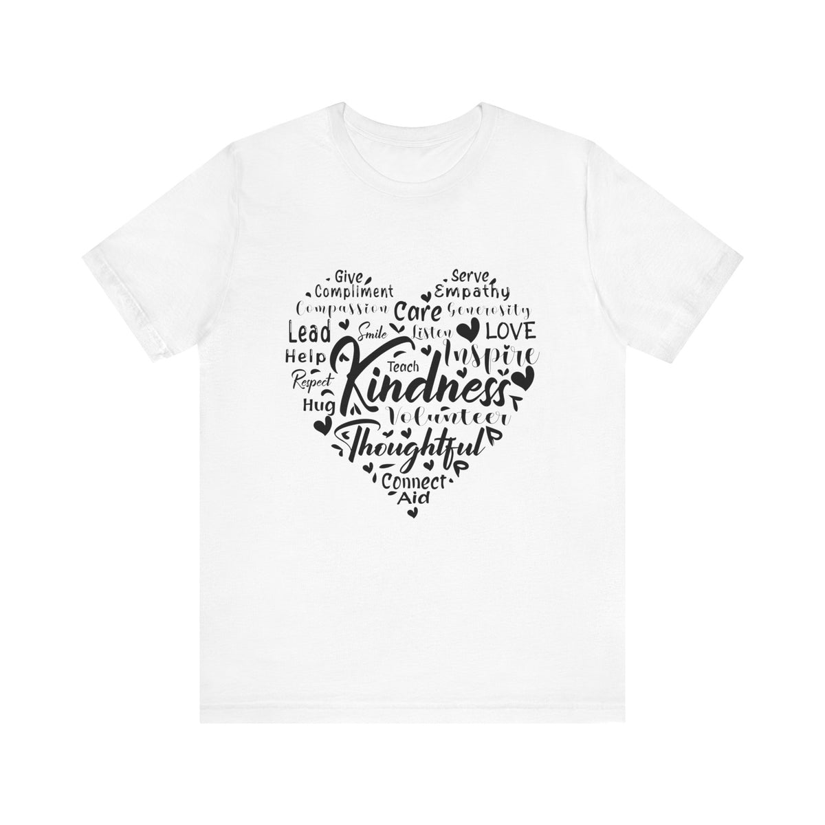 Kindness Unisex Jersey Short Sleeve Tee - Tshirt Quest