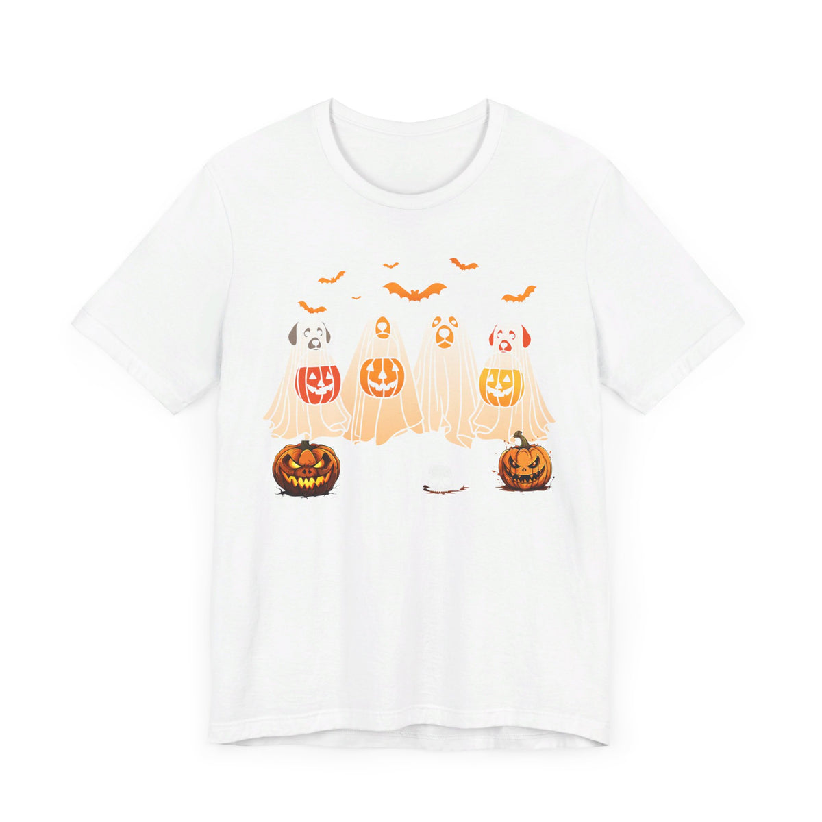 Dog Pumpkin Halloween Tee