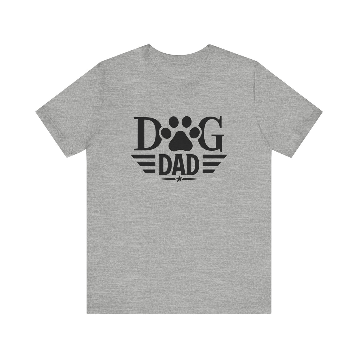 Dog Dad Unisex Jersey Short Sleeve Tee - Tshirt Quest