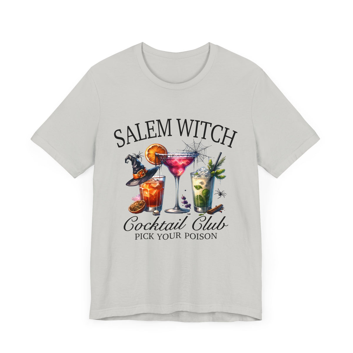 Salem Witch Unisex Jersey Short Sleeve Tee - Tshirt Quest