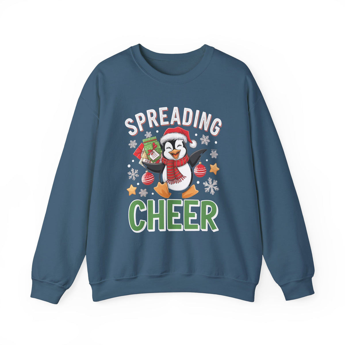 Spreading Cheer Christmas Sweatshirt, Festive Women's Holiday Sweatshirt, Trendy Christmas Pullover, Cute Winter Sweater, Cozy Holiday Sweatshirt