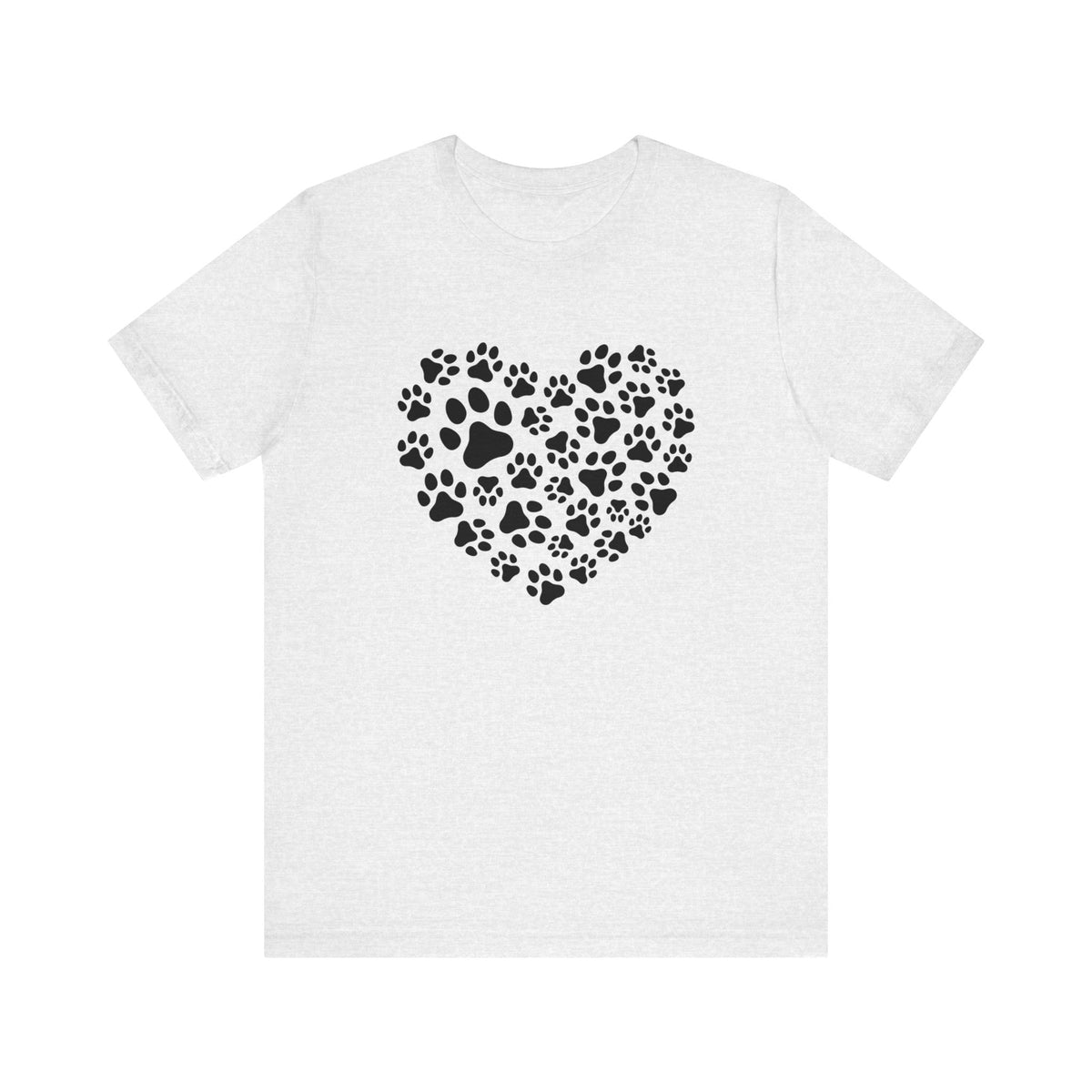 Paw Prints Unisex Jersey Short Sleeve Tee - Tshirt Quest