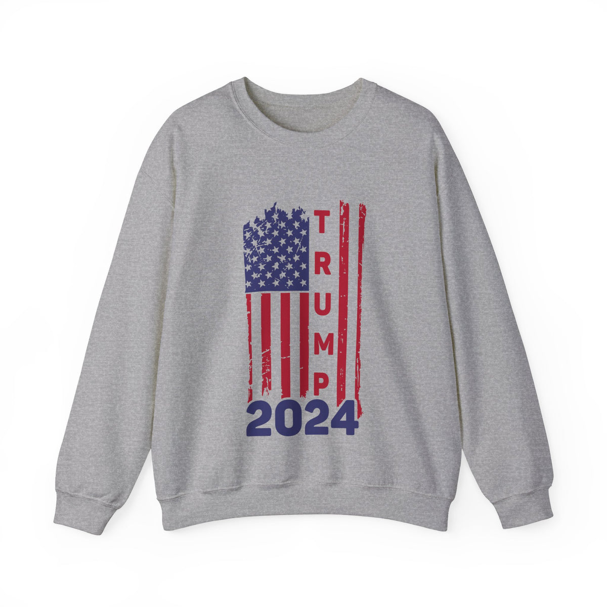 Trump 2024 Unisex American Flag Sweatshirt