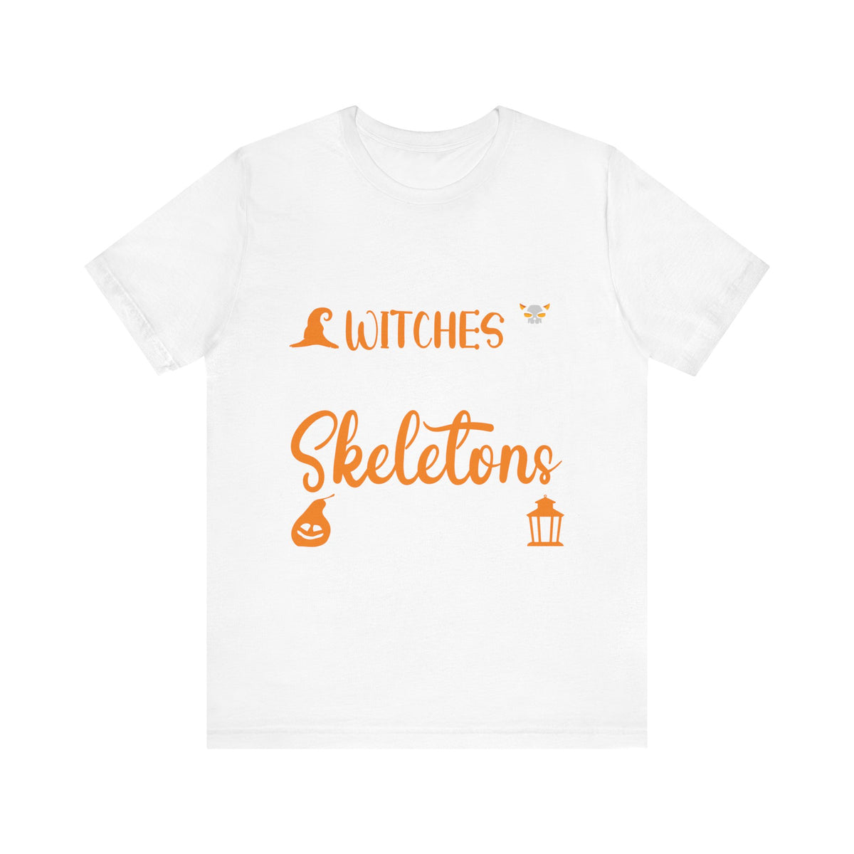 Jack O Lanterns Witches Black Cats Skeletons Ghouls T-Shirt