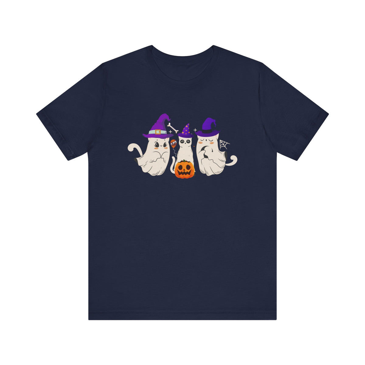 Halloween Funny  Three Cat T-Shirt