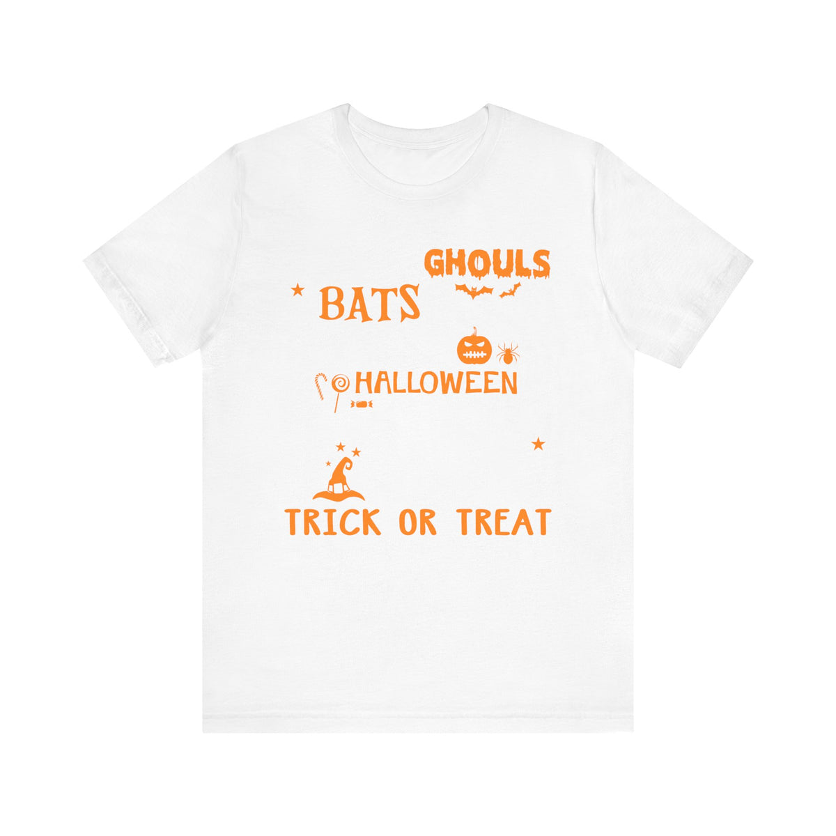 C Spooky Ghouls Halloween Tee