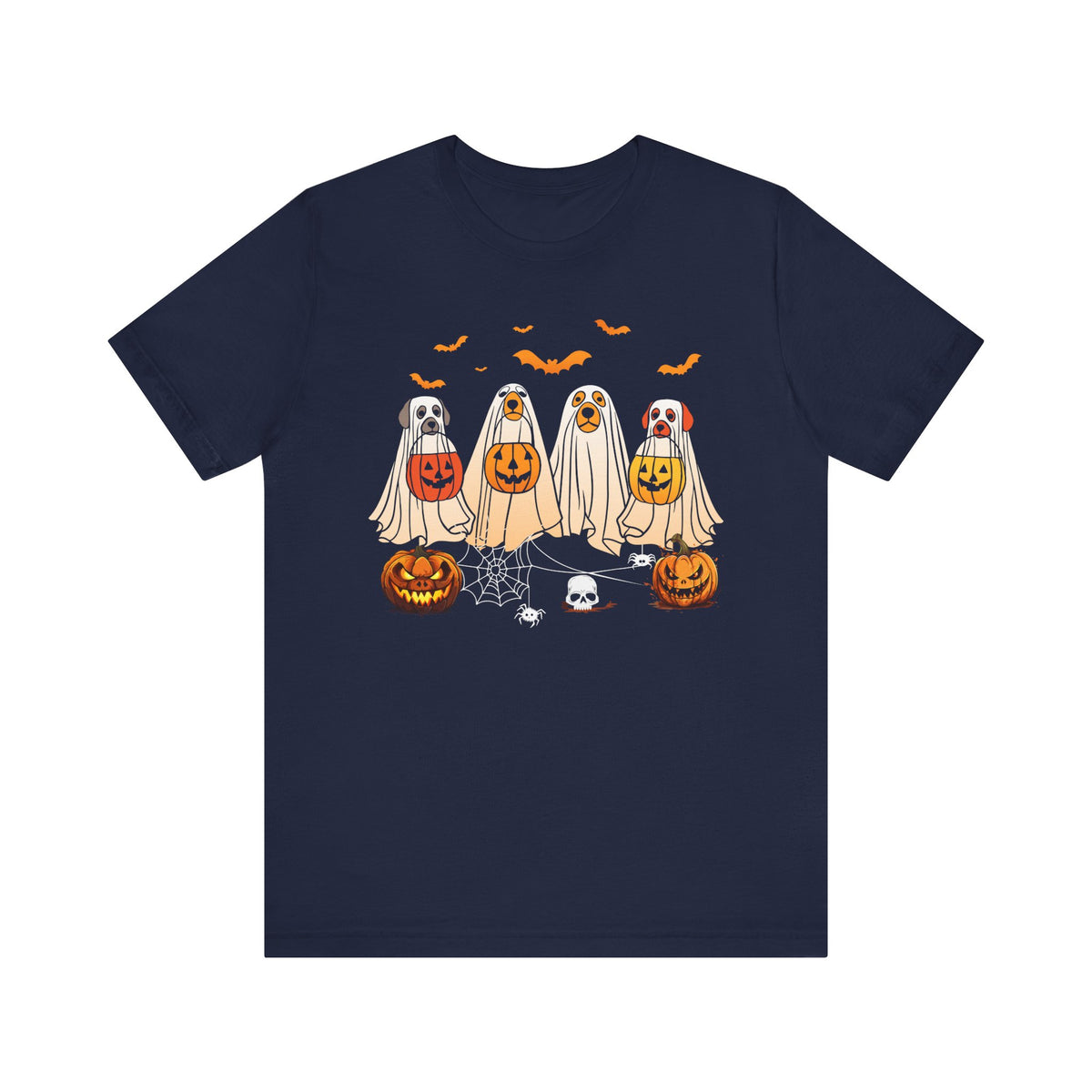 Dog Pumpkin Halloween Tee