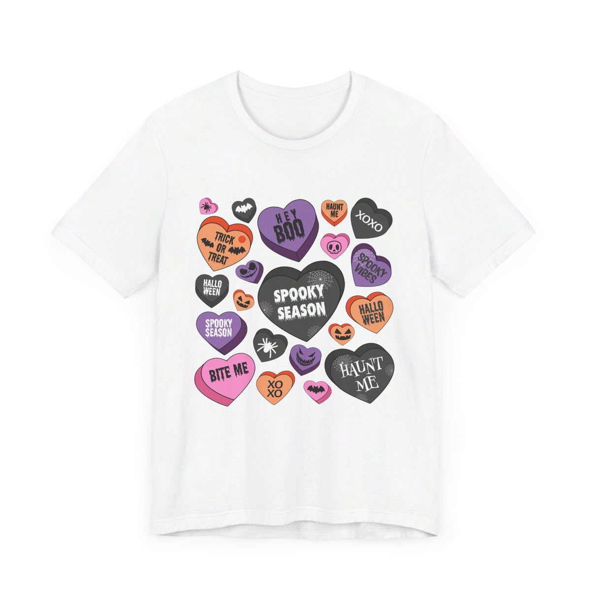 Hey Boo Hunt Me Bite Me Halloween Tee