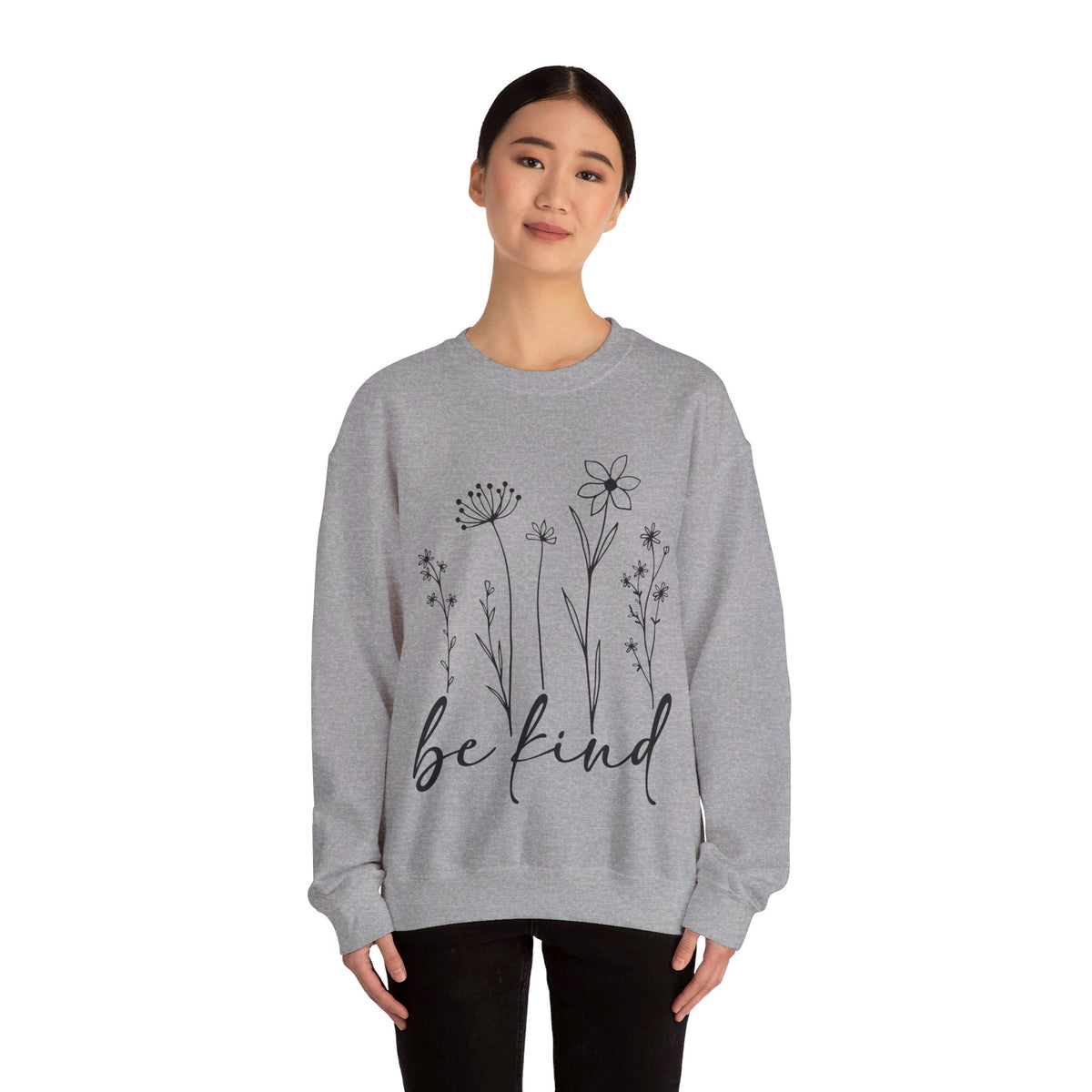 Be Kind Crewneck Sweatshirt - Unisex Heavy Blend