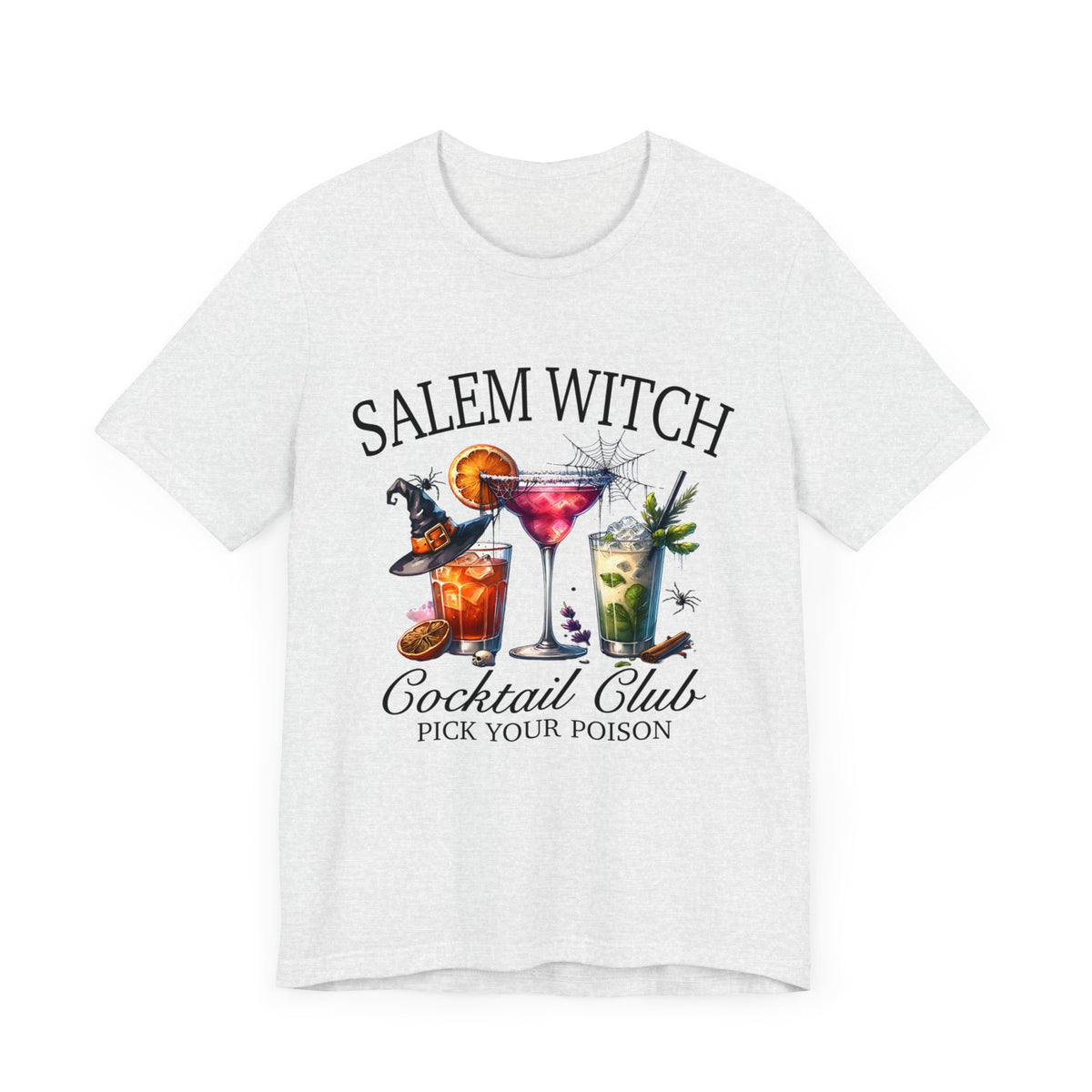 Salem Witch Unisex Jersey Short Sleeve Tee - Tshirt Quest