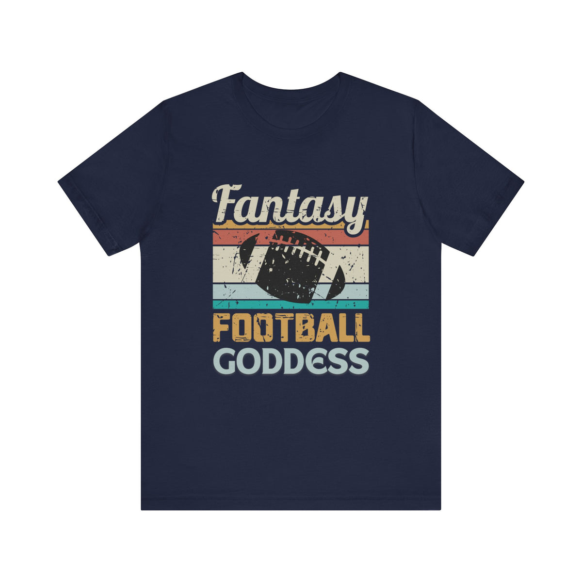 Fantasy Football Goddess Unisex Jersey Short Sleeve Tee - Tshirt Quest