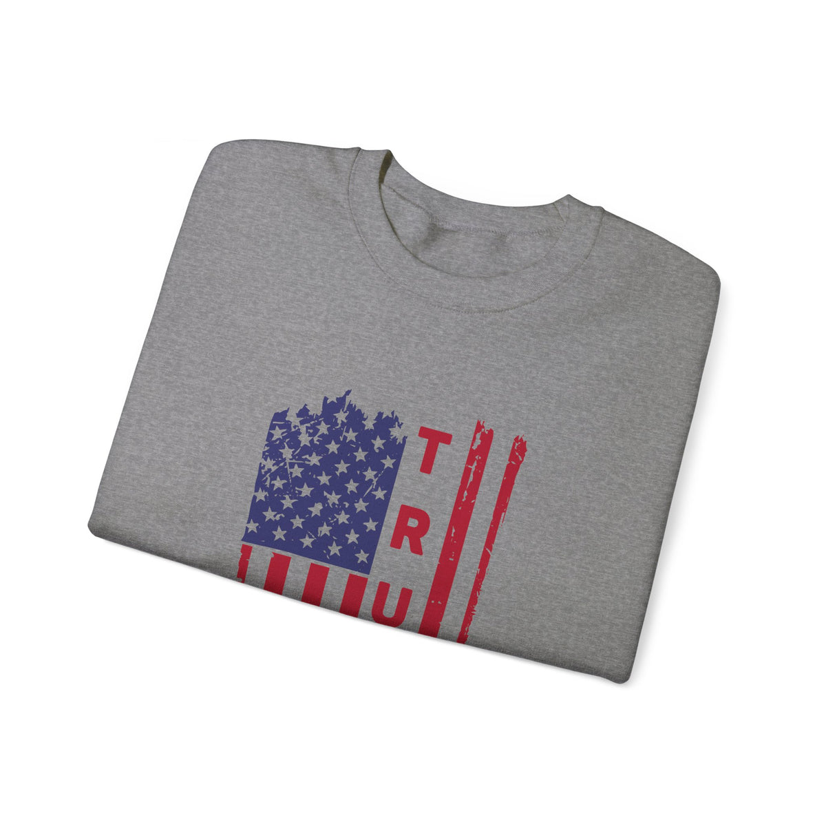 Trump 2024 Unisex American Flag Sweatshirt