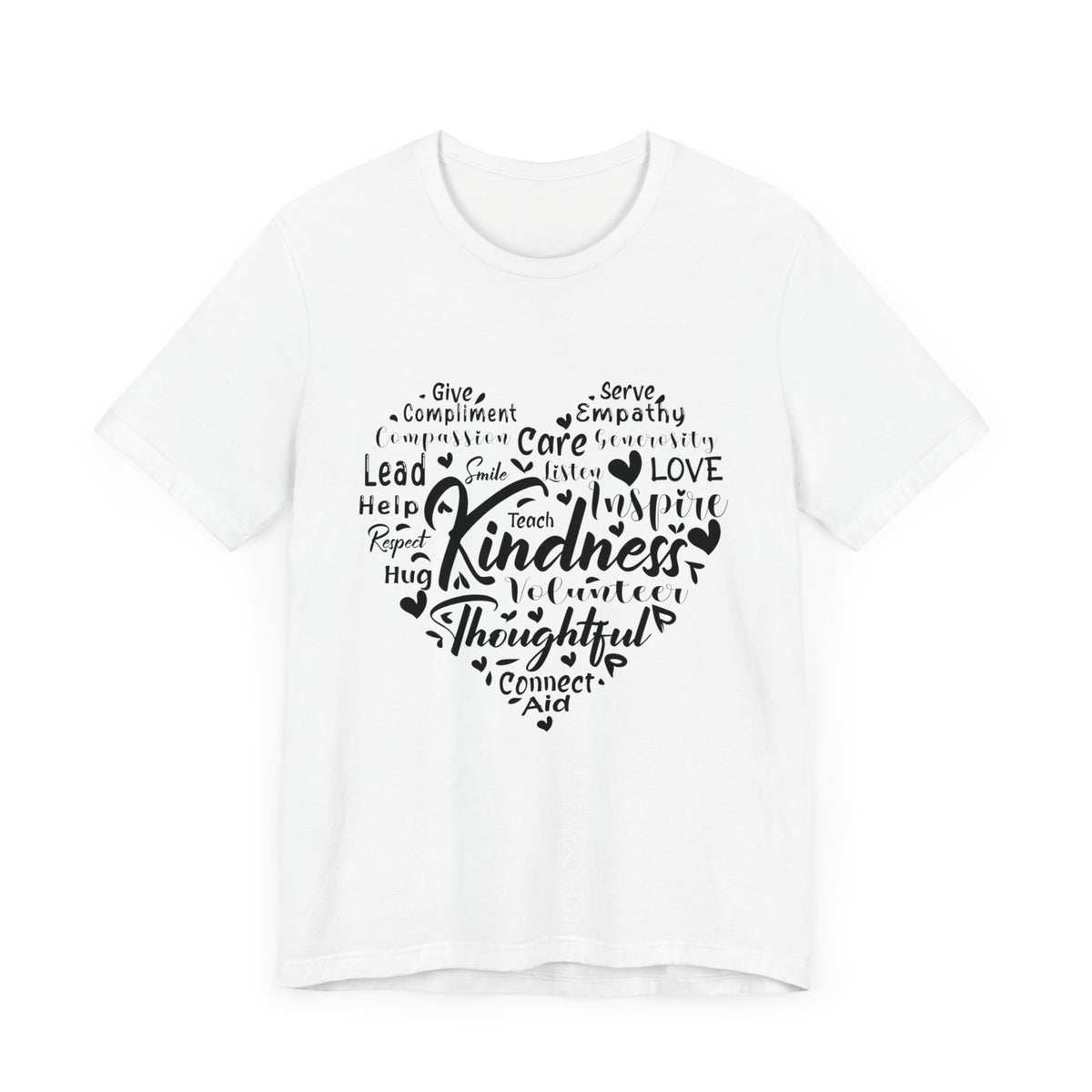 Kindness Unisex Jersey Short Sleeve Tee - Tshirt Quest