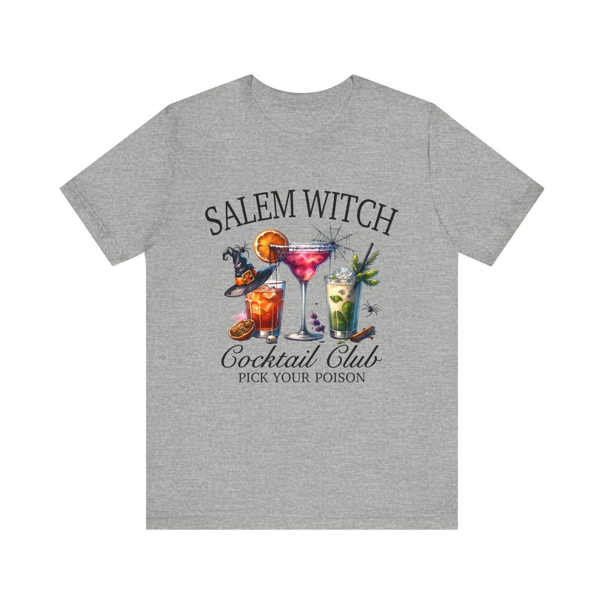 Salem Witch Unisex Jersey Short Sleeve Tee - Tshirt Quest