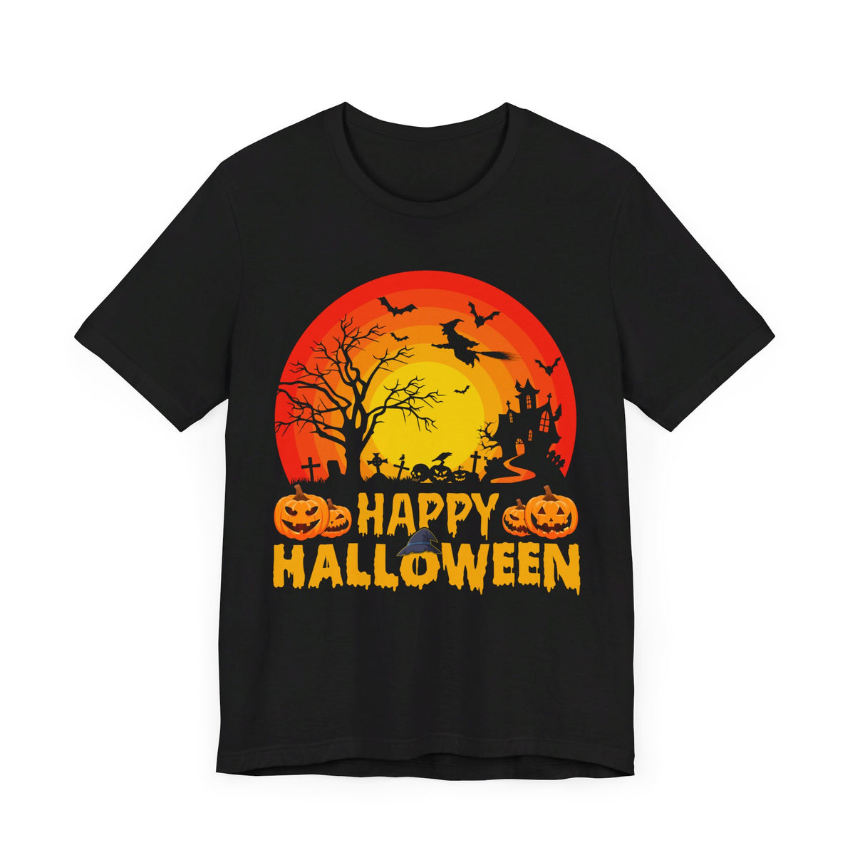 Pumpkin Happy Halloween T-Shirt