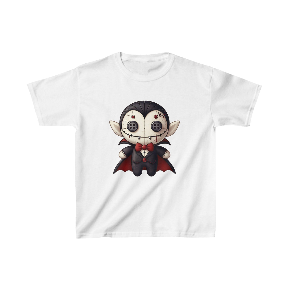 Spooky Batman Voodoo Doll Kids Halloween Tee