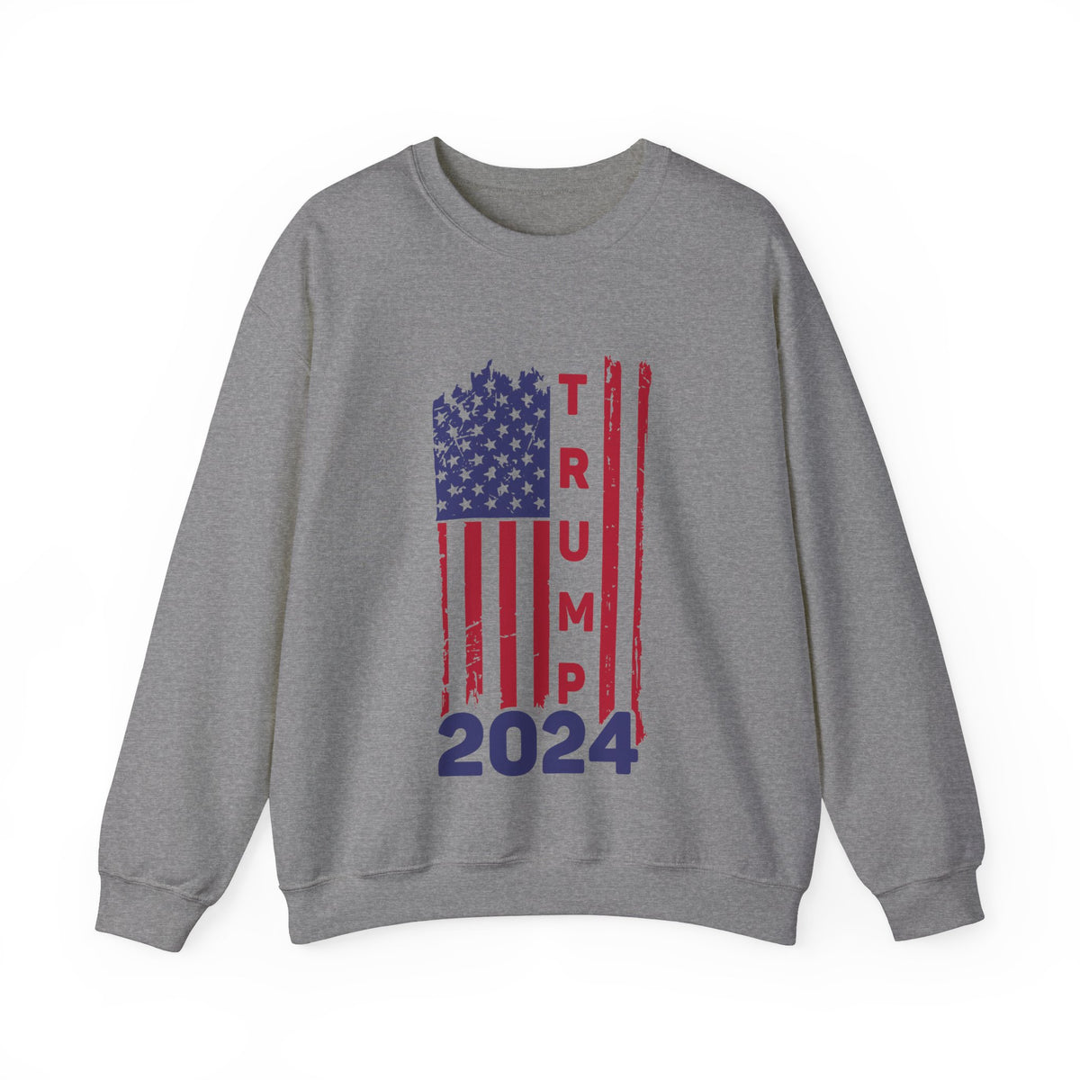 Trump 2024 Unisex American Flag Sweatshirt