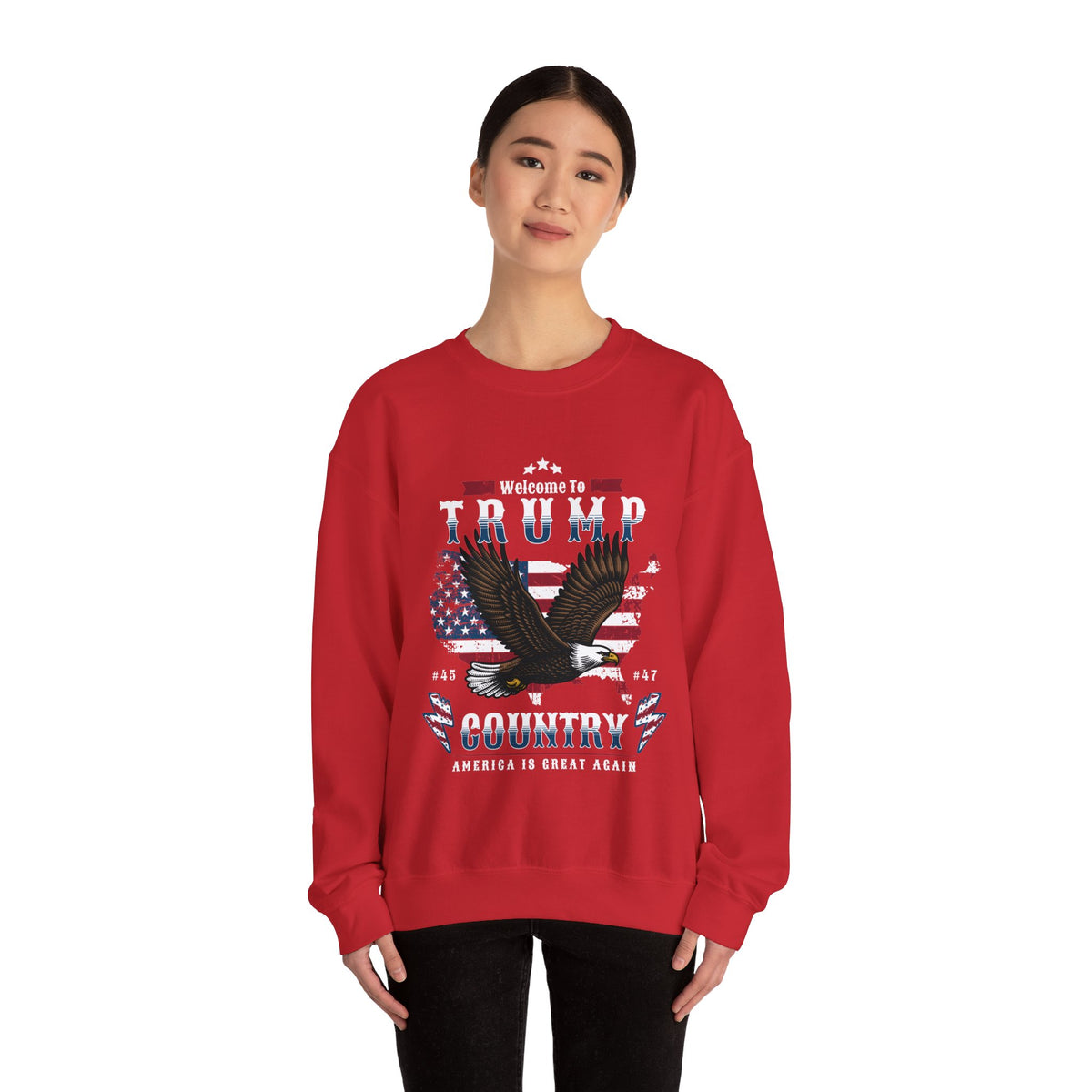 Welcome Trump Country America Is Great Again Sweatshirt