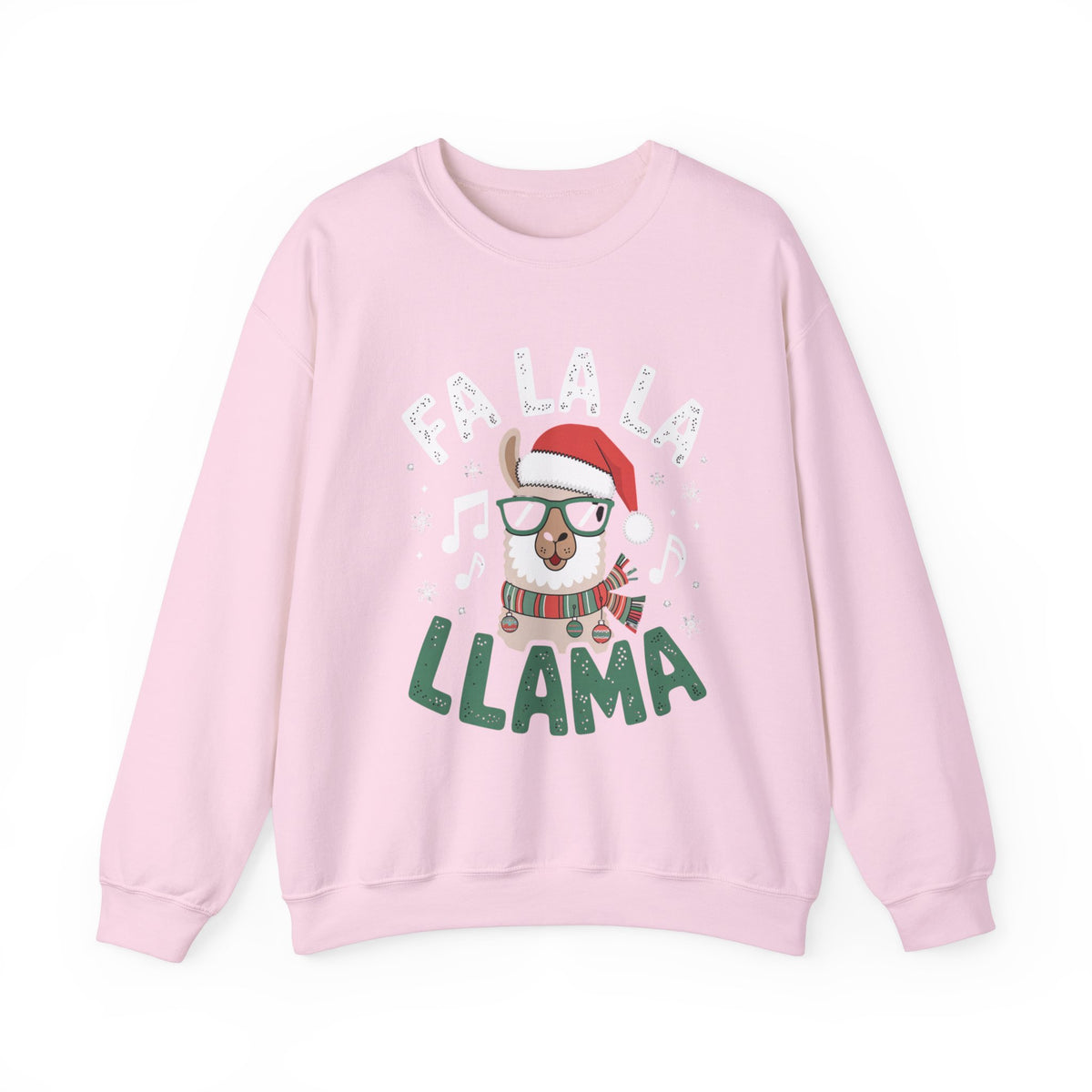 Fa La La LLAMA Christmas Sweatshirt, Fun Women's Holiday Sweatshirt, Trendy Llama Pullover, Cute Winter Sweater, Festive Holiday Sweatshirt