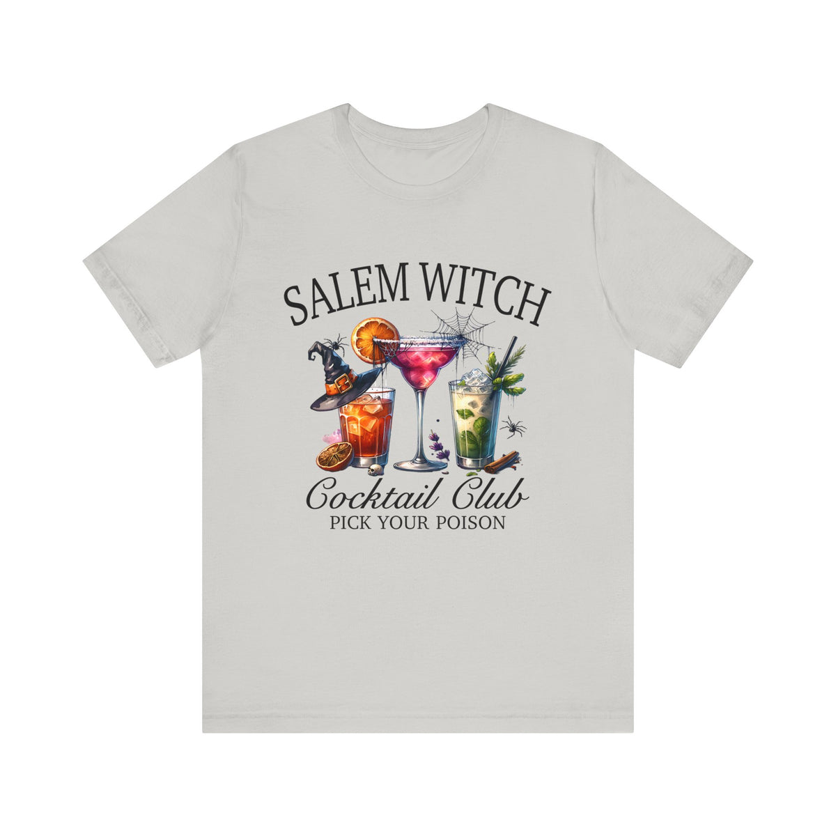 Salem Witch Unisex Jersey Short Sleeve Tee - Tshirt Quest