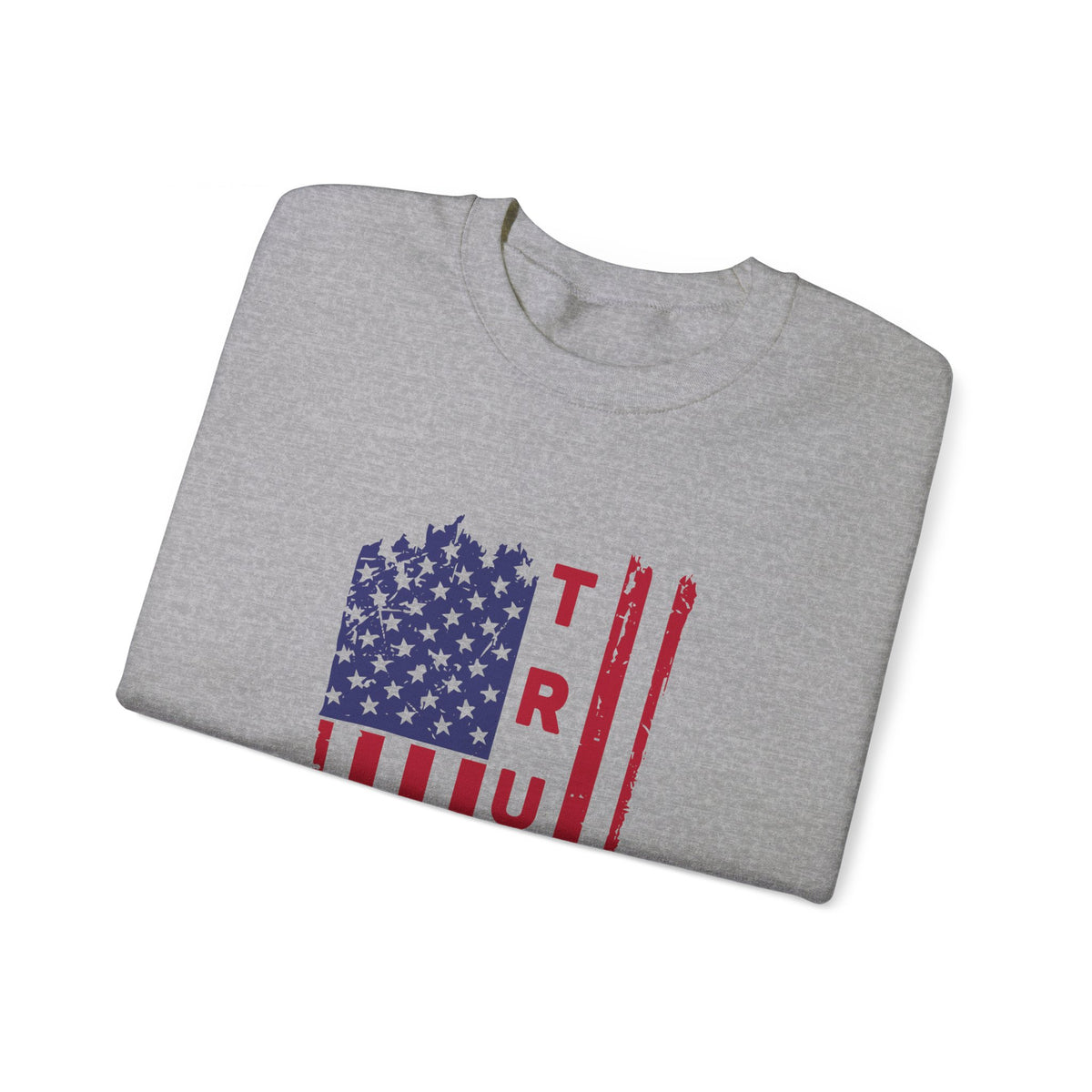 Trump 2024 Unisex American Flag Sweatshirt