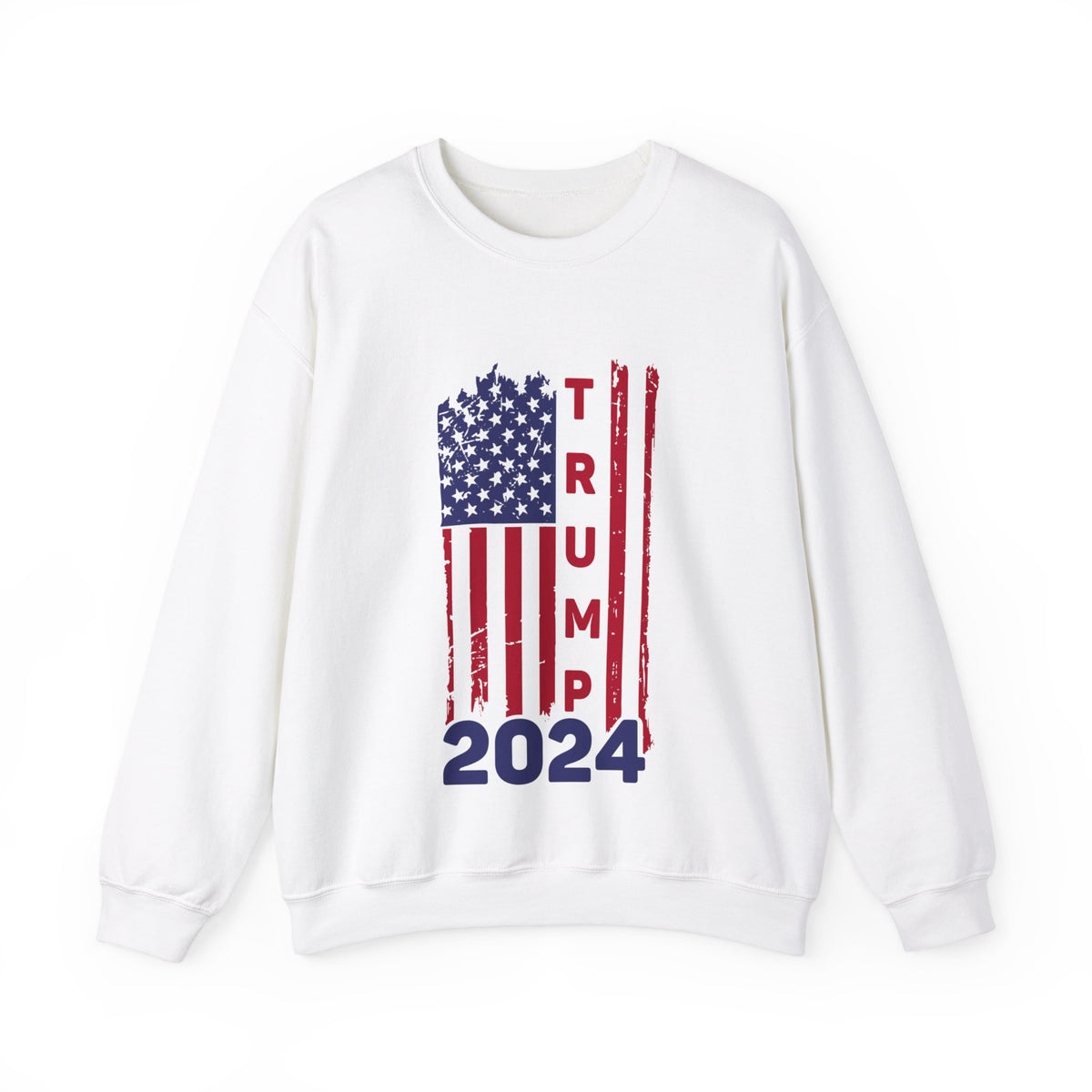 Trump 2024 Unisex American Flag Sweatshirt