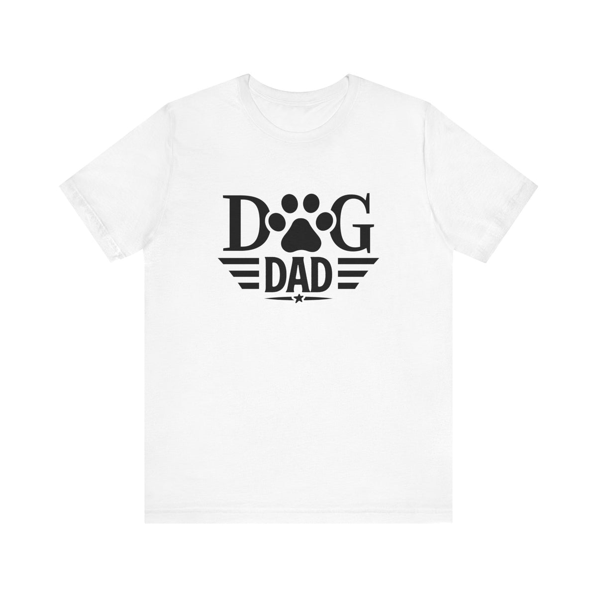 Dog Dad Unisex Jersey Short Sleeve Tee - Tshirt Quest