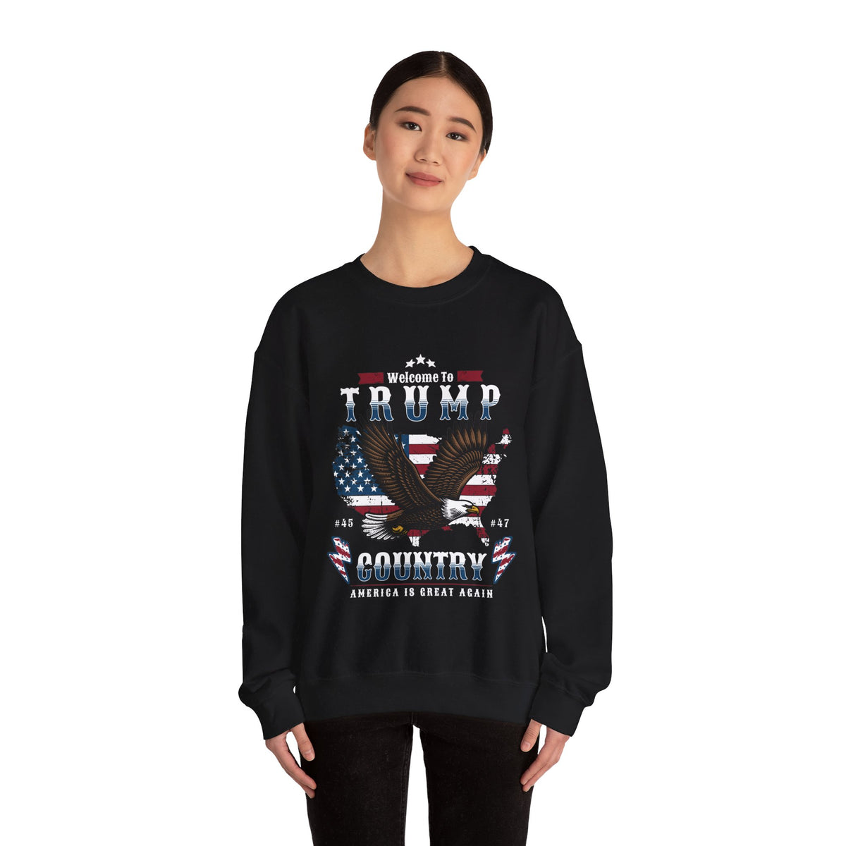 Welcome Trump Country America Is Great Again Sweatshirt