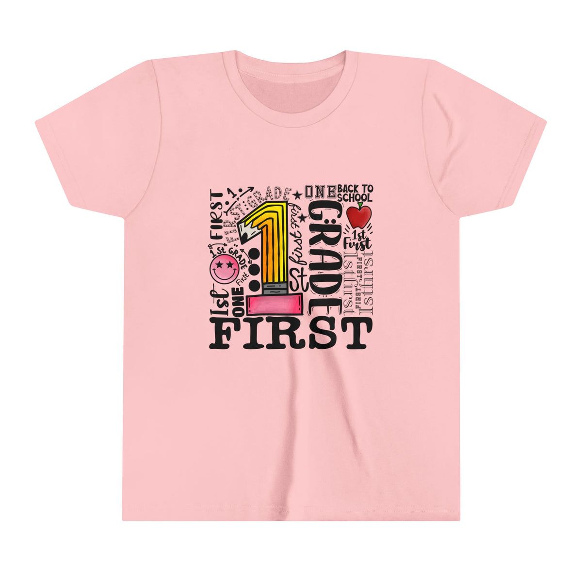 1st Grade Youth Short Sleeve Tee