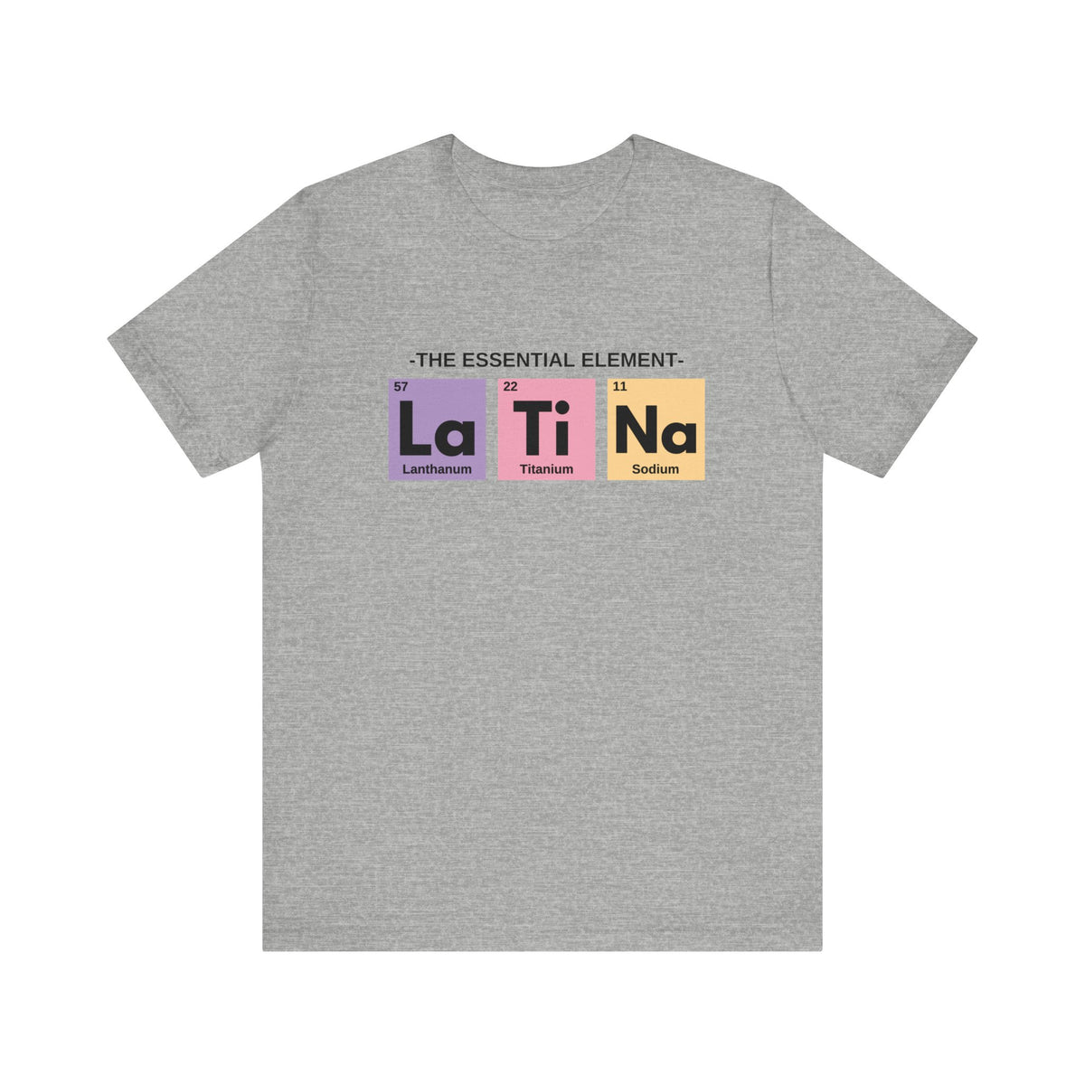 La Ti Na Unisex Jersey Short Sleeve Tee - Tshirt Quest