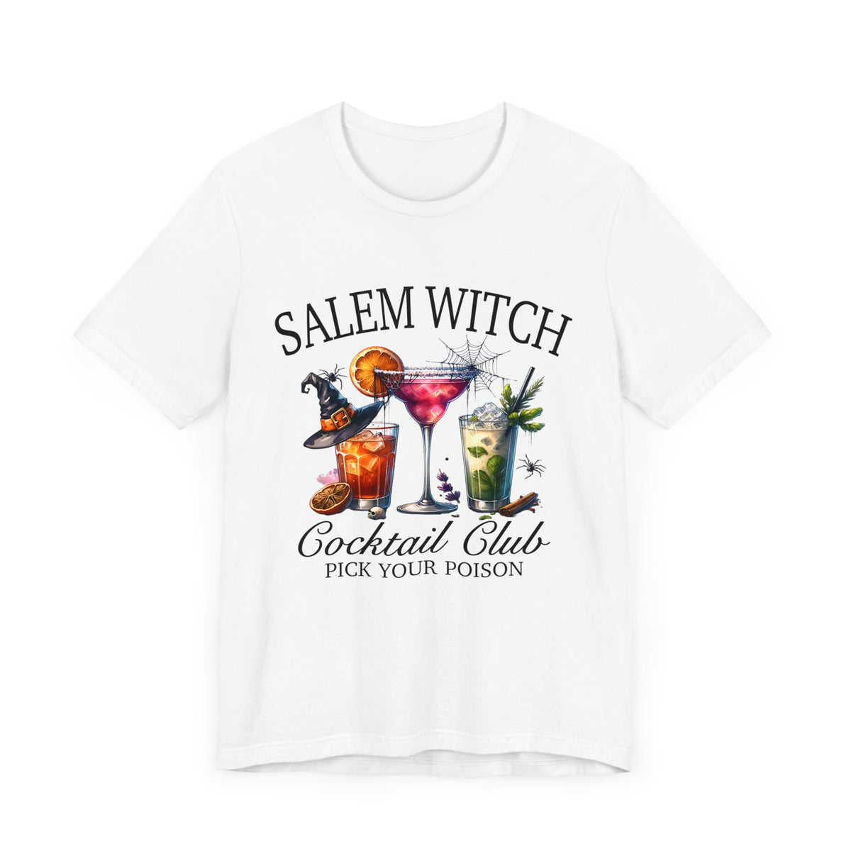 Salem Witch Unisex Jersey Short Sleeve Tee - Tshirt Quest