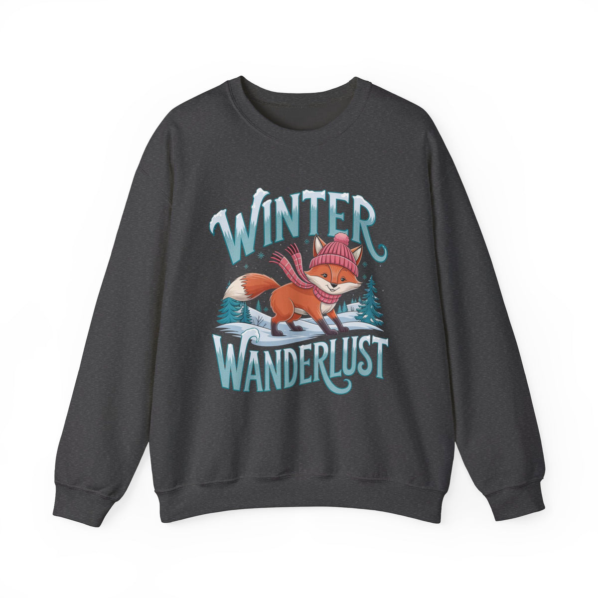 Winter Wanderlust Christmas Sweatshirt, Cozy Women's Holiday Sweatshirt, Trendy Winter Pullover, Festive Christmas Sweater, Cute Holiday Sweatshirt