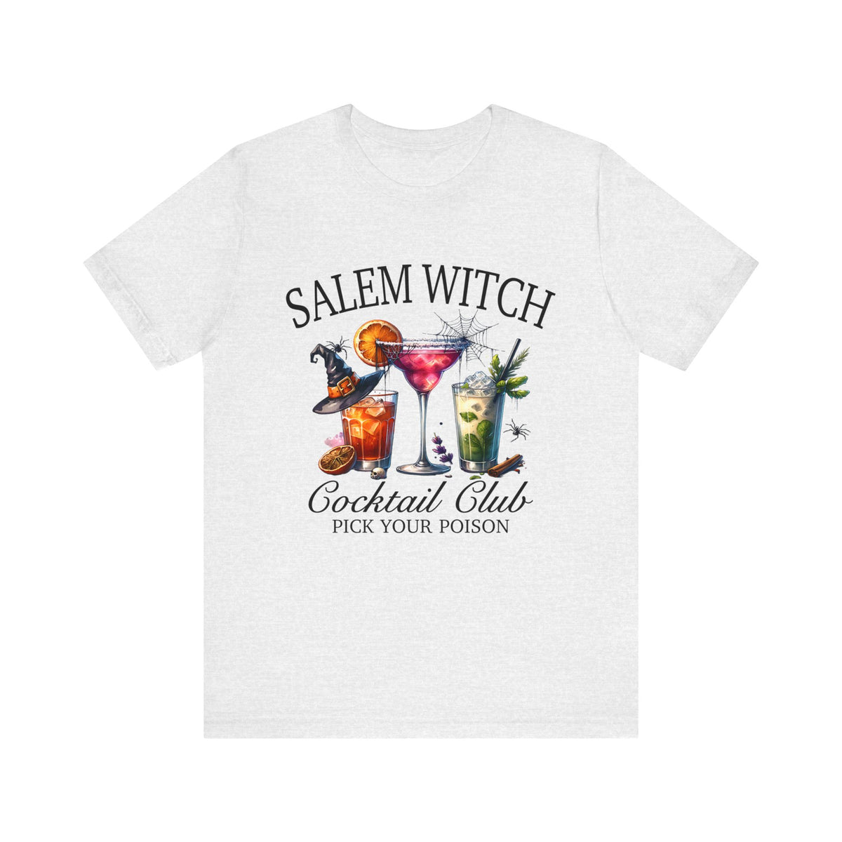 Salem Witch Unisex Jersey Short Sleeve Tee - Tshirt Quest