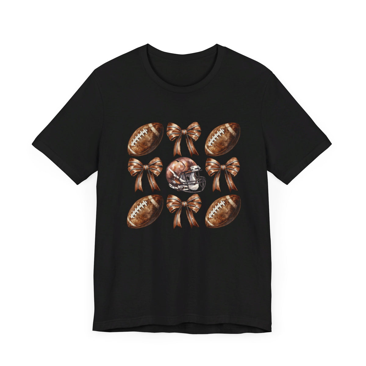 Football Mom Unisex Jersey Short Sleeve Tee