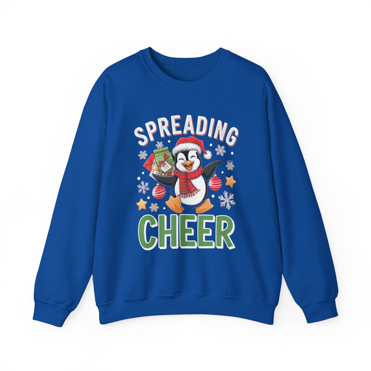 Spreading Cheer Christmas Sweatshirt, Festive Women's Holiday Sweatshirt, Trendy Christmas Pullover, Cute Winter Sweater, Cozy Holiday Sweatshirt