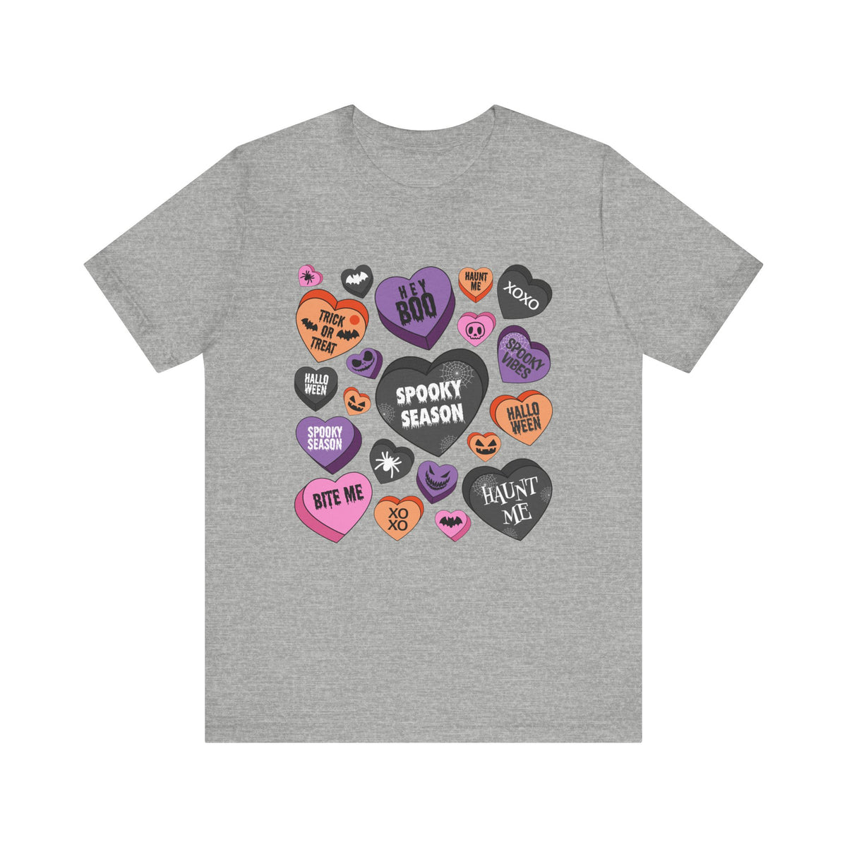 Hey Boo Hunt Me Bite Me Halloween Tee