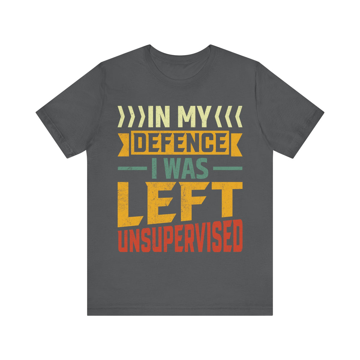 In My Defence I Was Left Unsupervised Tee