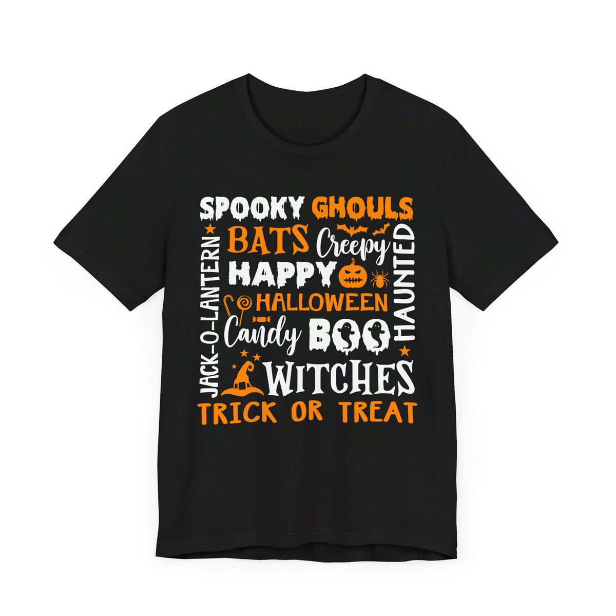 C Spooky Ghouls Halloween Tee