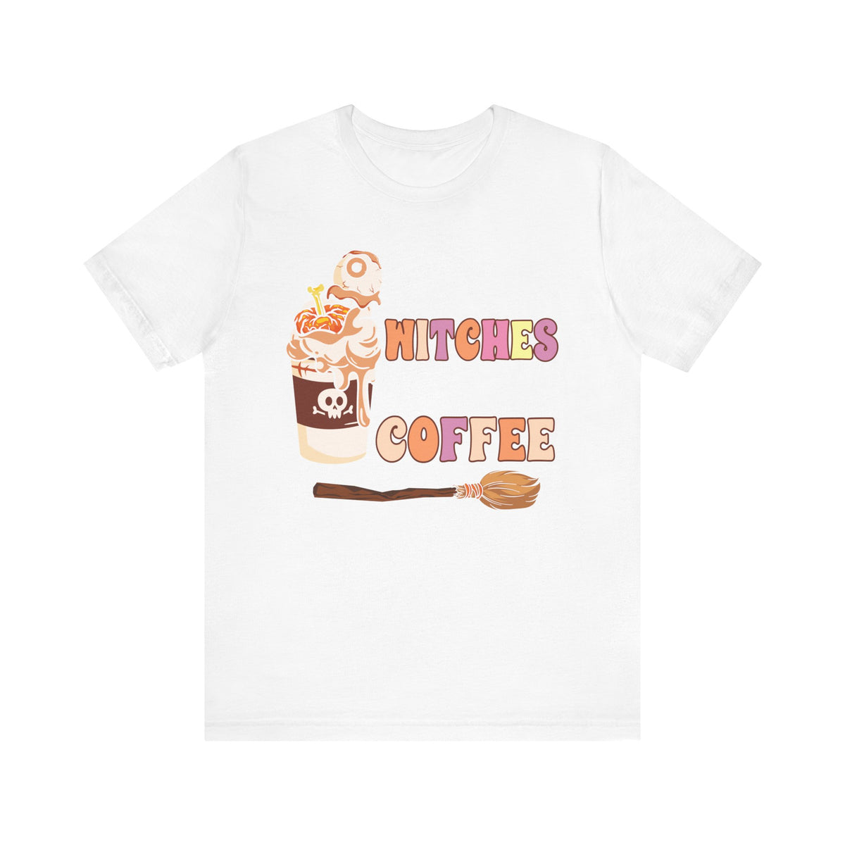 Even Witch Need Coffee Halloween Tee