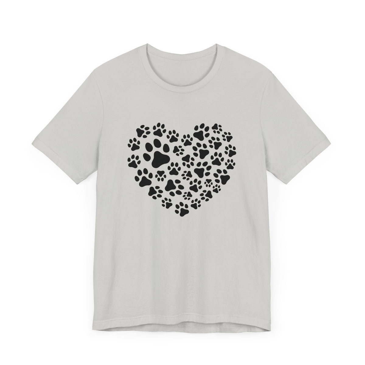 Paw Prints Unisex Jersey Short Sleeve Tee - Tshirt Quest