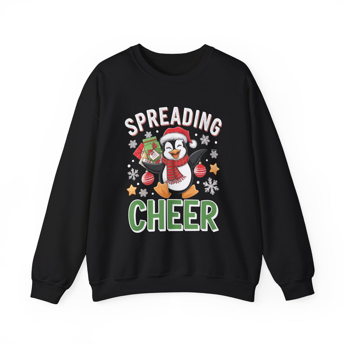 Spreading Cheer Christmas Sweatshirt, Festive Women's Holiday Sweatshirt, Trendy Christmas Pullover, Cute Winter Sweater, Cozy Holiday Sweatshirt