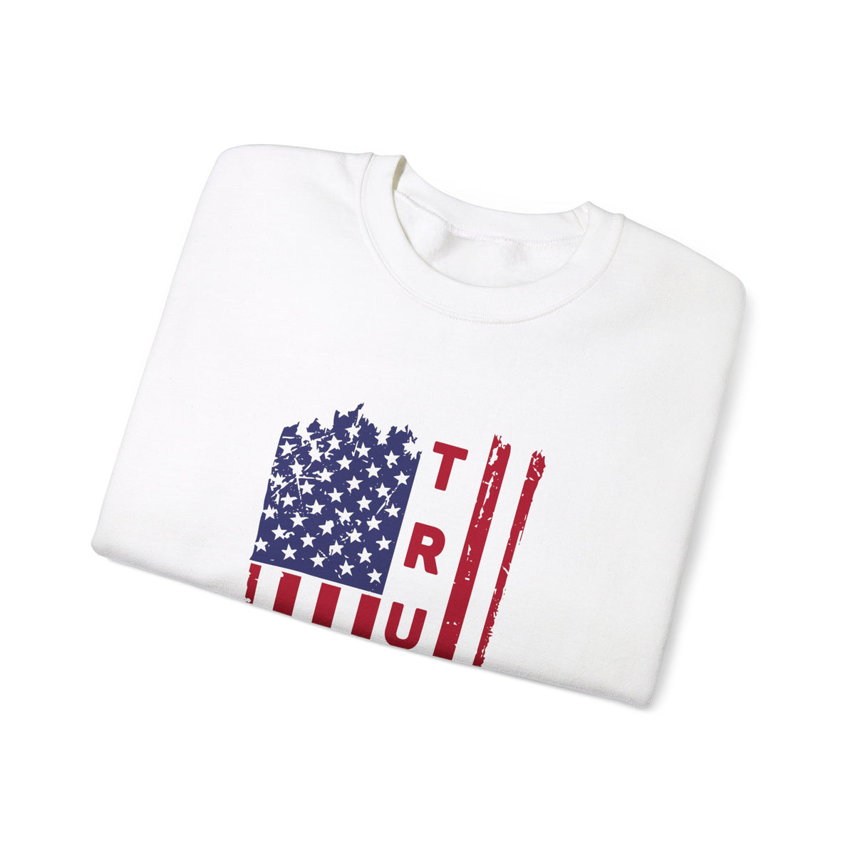 Trump 2024 Unisex American Flag Sweatshirt